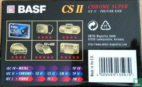 EMTEC BASF CSII Chrome Super 90 - Afbeelding 2