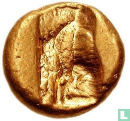 Iran (Perzië) goud daric (genoemd naar Koning Darius ik) 400 v.Chr. - Afbeelding 2