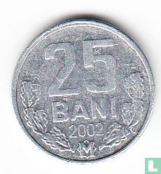 Moldavië 25 bani 2002 - Afbeelding 1