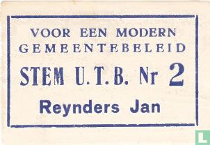 Stem U.T.B. - Reynders Jan