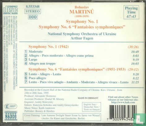 Symphonies 1 and 6 - Image 2