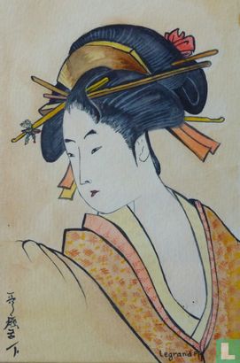 Aziatische Vrouw Edo - Afbeelding 1