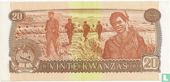 Angola 20 Kwanzas 1976 - Image 2