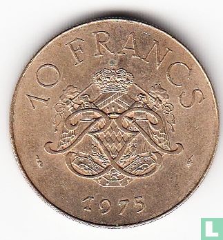 Monaco 10 francs 1975 - Afbeelding 1