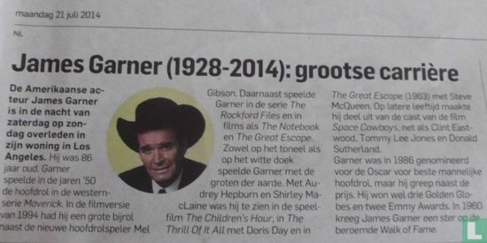 James Garner (1928-2014): grootse carriere