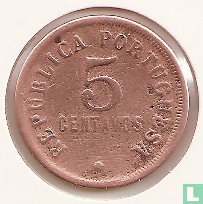Angola 5 centavos 1924 - Image 2