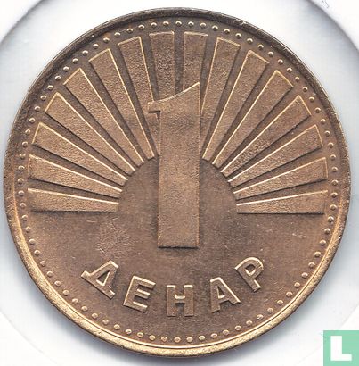 Macedonië 1 denar 1997 - Afbeelding 2
