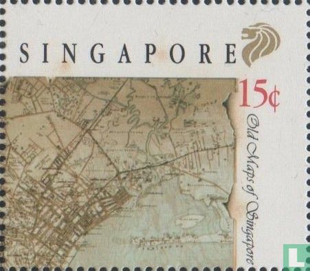 Old maps of Singapore