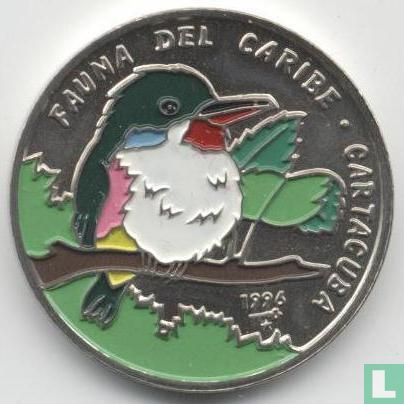 Cuba 1 peso 1996 "Cuban tody bird" - Afbeelding 1