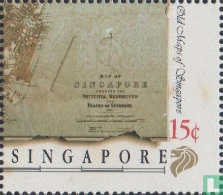 Old maps of Singapore