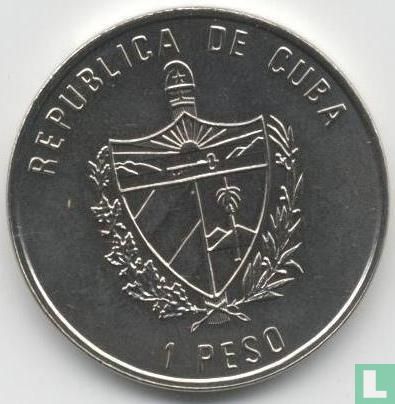 Kuba 1 Peso 1996 "Yellow perch" - Bild 2