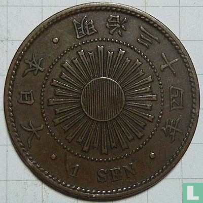 Japan 1 Sen 1901 (Jahr 34) - Bild 1