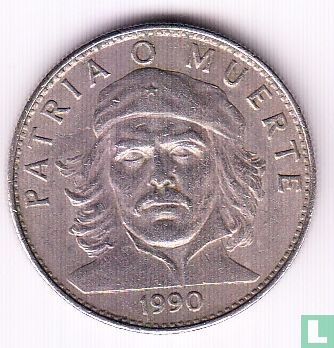 Kuba 3 Peso 1990 "Ernesto Che Guevara" - Bild 1