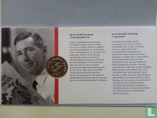 Numisletter Hergé 1907-2007 - Afbeelding 3