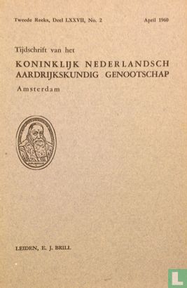 Tijdschrift van het Koninklijk Nederlandsch Aardrijkskundig Genootschap Amsterdam 2 - Image 1