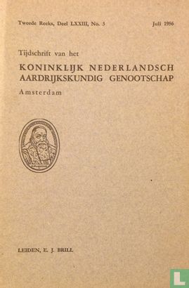 Tijdschrift van het Koninklijk Nederlandsch Aardrijkskundig Genootschap Amsterdam 3 - Bild 1