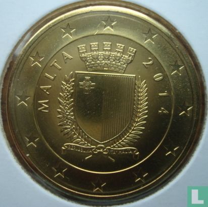 Malta 5 euro 2014 "100th anniversary of the commencement of the First World War" - Afbeelding 1
