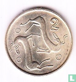 Zypern 2 Cents 2003 - Bild 2