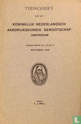 Tijdschrift van het Koninklijk Nederlandsch Aardrijkskundig Genootschap Amsterdam 5 - Afbeelding 1