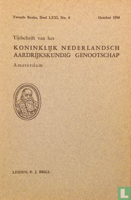 Tijdschrift van het Koninklijk Nederlandsch Aardrijkskundig Genootschap Amsterdam 4 - Afbeelding 1
