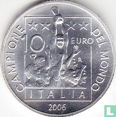 Italy 10 euro 2006 "Italy Football World Champion 2006" - Image 1