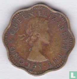 Ceylan 2 cents 1955 - Image 2