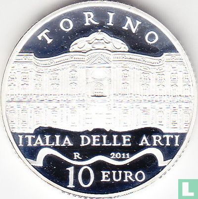 Italien 10 Euro 2011 (PP) "Italian Arts - Turin"  - Bild 1