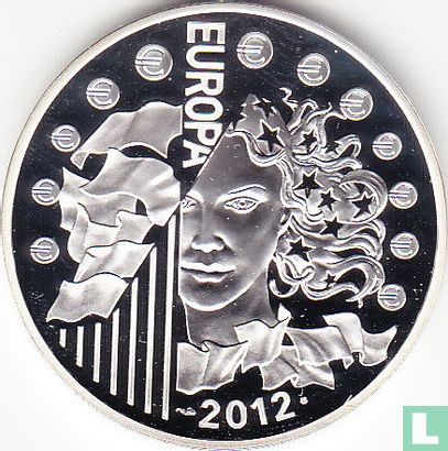 Frankrijk 10 euro 2012 (PROOF) "20 years of Eurocorps" - Afbeelding 1