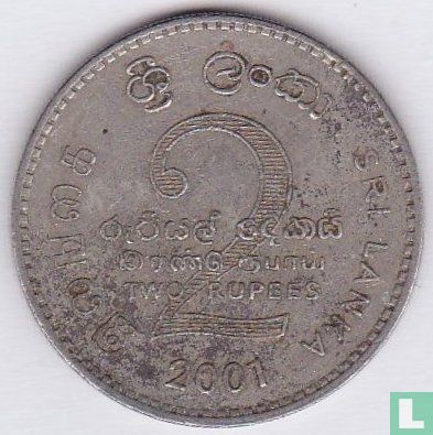 Sri Lanka 2 rupees 2001 "50 years of the Colombo Plan" - Afbeelding 1