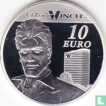 France 10 euro 2012 (PROOF) "Largo Winch" - Image 2