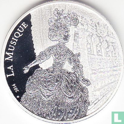 France 10 euro 2014 (PROOF) "250th anniversary of the death of the componist Jean Philippe Rameau" - Image 1