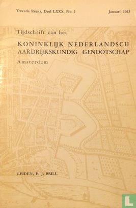 Tijdschrift van het Koninklijk Nederlandsch Aardrijkskundig Genootschap Amsterdam 1 - Image 1