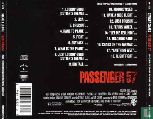 Passenger 57 (Music From The Original Motion Picture Soundtrack)  - Afbeelding 2