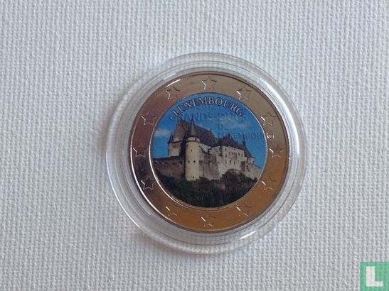 Luxemburg 2 euro 2014 Culture & Heritage > Penningen > Bewerkte munten (Ingekleurde munten) - Image 3