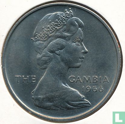 The Gambia 4 shillings 1966 - Image 1