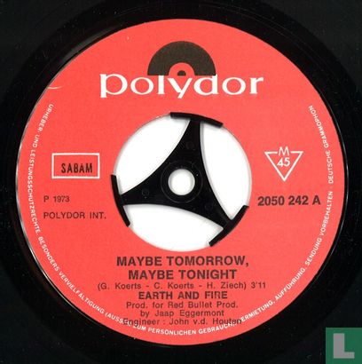 Maybe Tomorrow, Maybe Tonight - Afbeelding 3