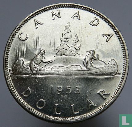 Canada 1 dollar 1953 - Afbeelding 1