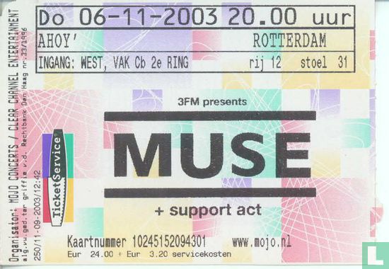 2003-11-06 Muse - Image 1