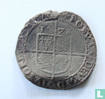 Engeland 6 pence 1578 - Afbeelding 1