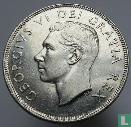Canada 1 dollar 1950 - Image 2