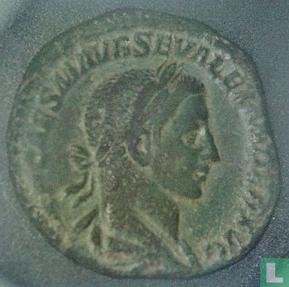 Romeinse Rijk, AE Sestertius, Rome, 222-235 AD,Severus Alexander, Rome, 231-235 AD - Afbeelding 1