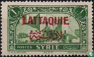 Aleppo with overprint