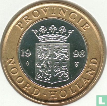 Legpenning Rijksmunt 1998 "Noord-Holland" - Afbeelding 1