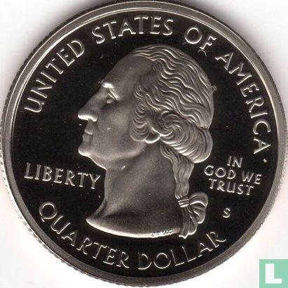 Vereinigte Staaten ¼ Dollar 2007 (PP - verkupfernickelten Kupfer) "Montana" - Bild 2