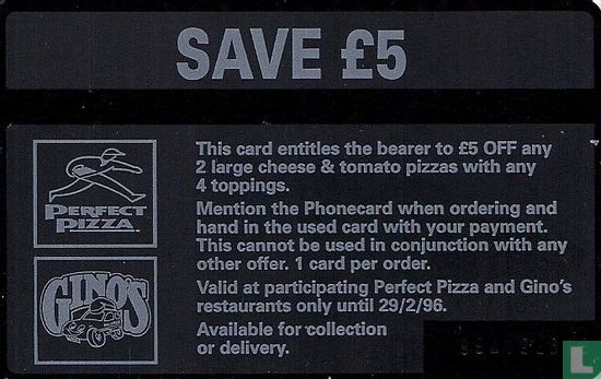 Perfect Pizza - Gino s Discount Card - Image 2