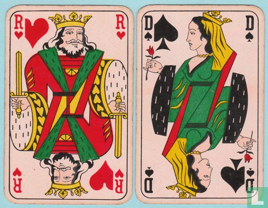 52 Speelkaarten + 1 joker, Playing Cards, 1940 - Image 1