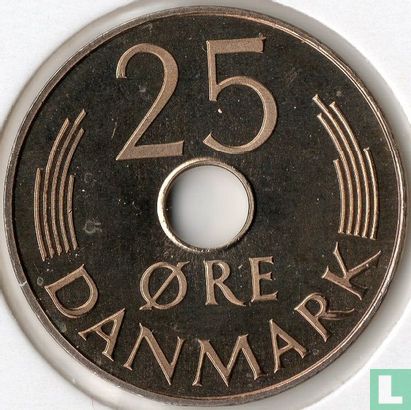 Denemarken 25 øre 1984 - Afbeelding 2