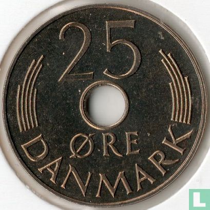 Denemarken 25 øre 1979 - Afbeelding 2