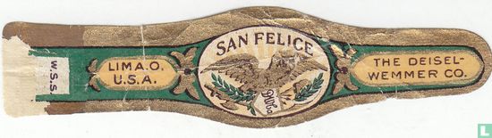 San Felice - Lima. O. U.S.A. - The Deisel-Wemmer Co.  - Afbeelding 1
