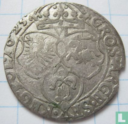 Polen 6 groszy 1625 - Afbeelding 1